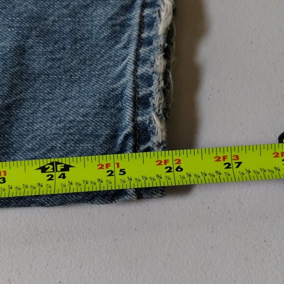 Frame Le Original Distressed Cropped Jeans Size 24 - Picture 12 of 12